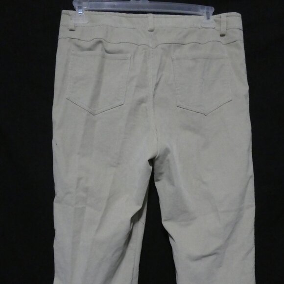 RAFAELLA | size 14| Beige Corduroy / Cords | Pants | NWOT - Picture 13 of 16